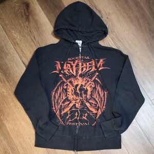 Mayhem Vintage Rock Concert Zip Up